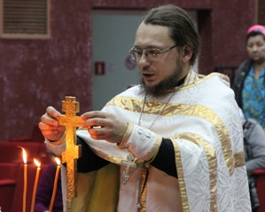  В Балашовском доме-интернате для престарелых и инвалидов  прошел чин великого освящения воды.